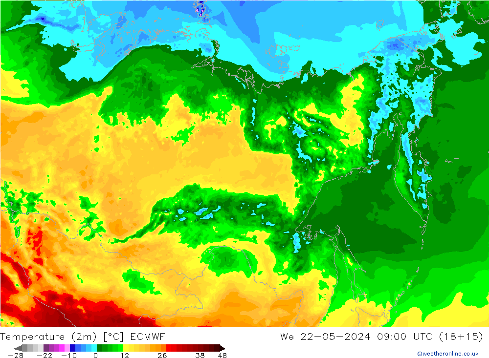     ECMWF  22.05.2024 09 UTC