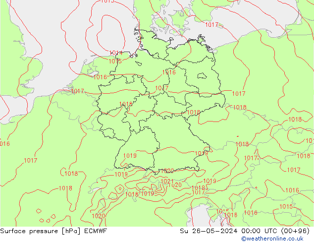      ECMWF  26.05.2024 00 UTC