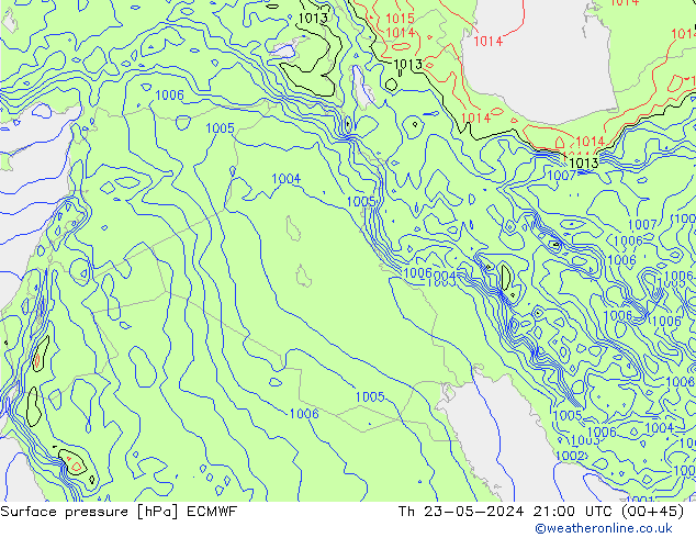      ECMWF  23.05.2024 21 UTC