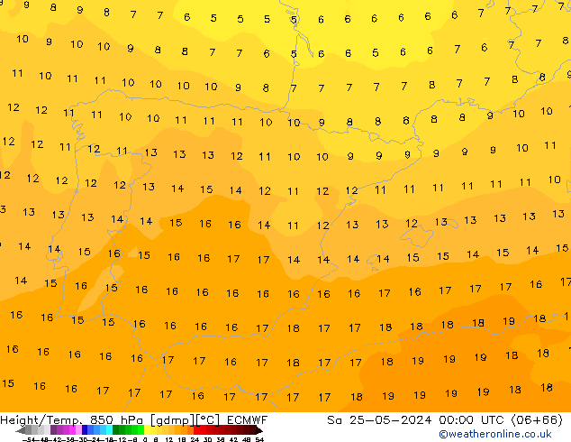 Z500/Rain (+SLP)/Z850 ECMWF So 25.05.2024 00 UTC