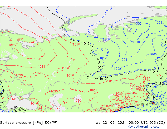      ECMWF  22.05.2024 09 UTC