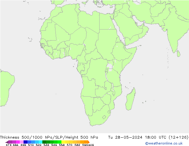 Thck 500-1000hPa ECMWF mar 28.05.2024 18 UTC