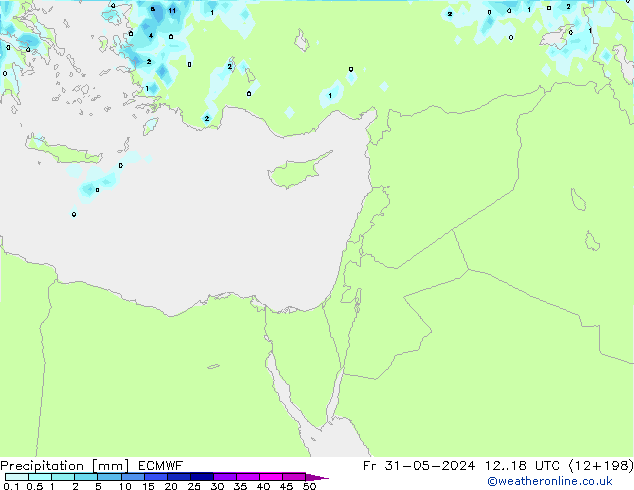 осадки ECMWF пт 31.05.2024 18 UTC