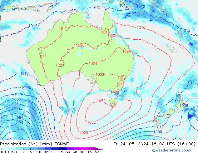 Z500/Rain (+SLP)/Z850 ECMWF  24.05.2024 00 UTC