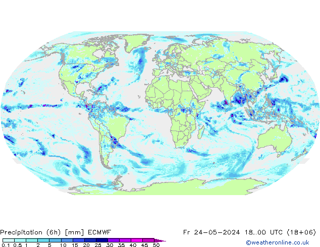 Z500/Rain (+SLP)/Z850 ECMWF Fr 24.05.2024 00 UTC