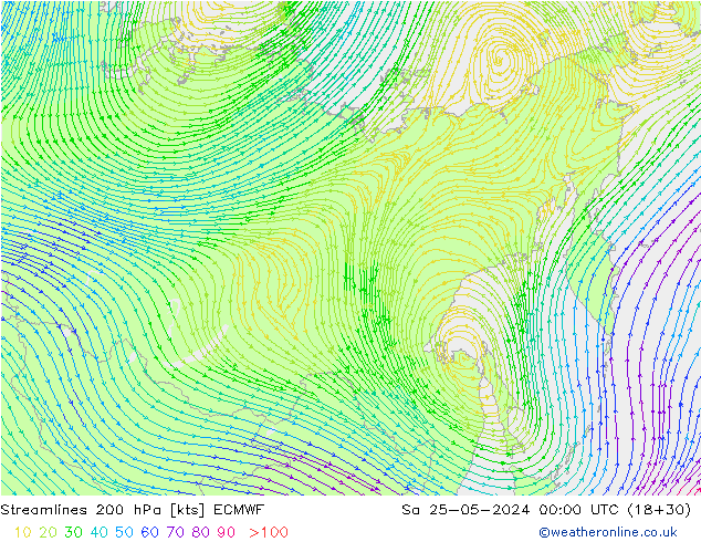  200 hPa ECMWF  25.05.2024 00 UTC