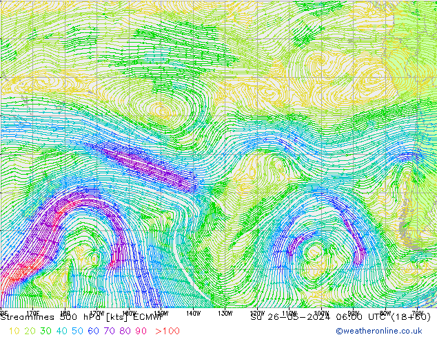  500 hPa ECMWF  26.05.2024 06 UTC