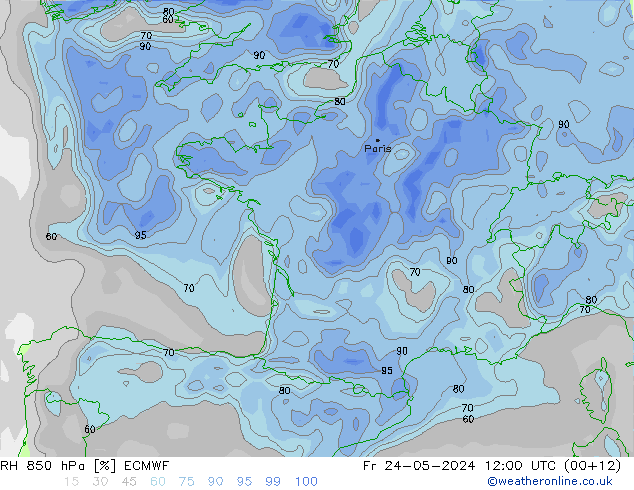 RV 850 hPa ECMWF vr 24.05.2024 12 UTC