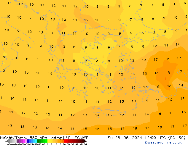 Z500/Rain (+SLP)/Z850 ECMWF So 26.05.2024 12 UTC