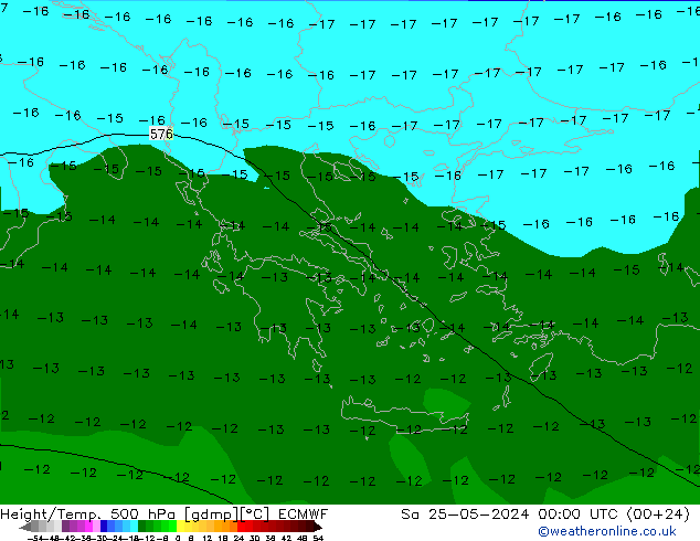 Z500/Rain (+SLP)/Z850 ECMWF So 25.05.2024 00 UTC