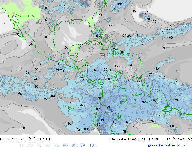 RV 700 hPa ECMWF wo 29.05.2024 12 UTC