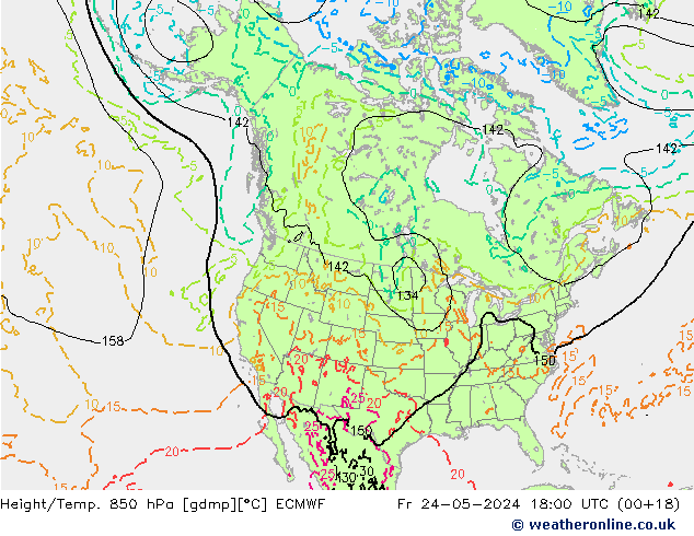 Z500/Rain (+SLP)/Z850 ECMWF Sex 24.05.2024 18 UTC