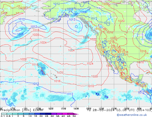 Precipitation ECMWF Tu 28.05.2024 06 UTC