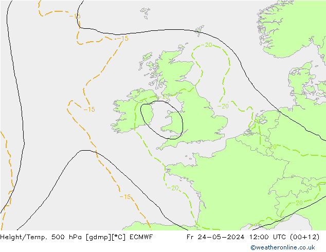 Z500/Rain (+SLP)/Z850 ECMWF Sex 24.05.2024 12 UTC