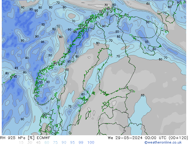 RV 925 hPa ECMWF wo 29.05.2024 00 UTC