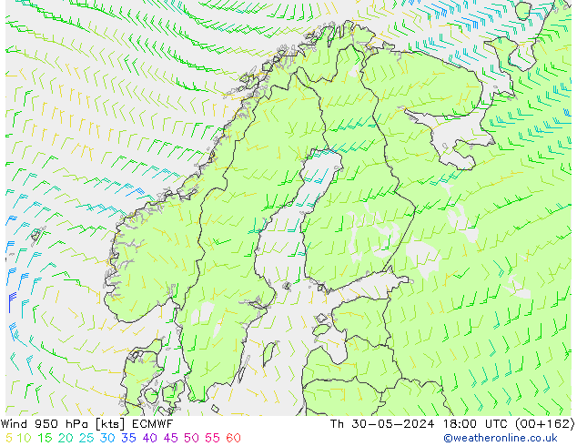  950 hPa ECMWF  30.05.2024 18 UTC