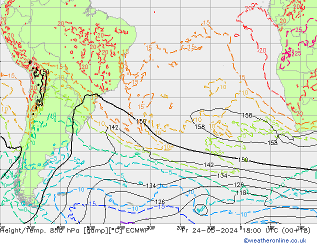 Z500/Rain (+SLP)/Z850 ECMWF  24.05.2024 18 UTC