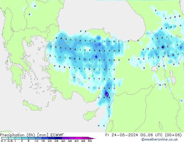 Z500/Rain (+SLP)/Z850 ECMWF Pá 24.05.2024 06 UTC