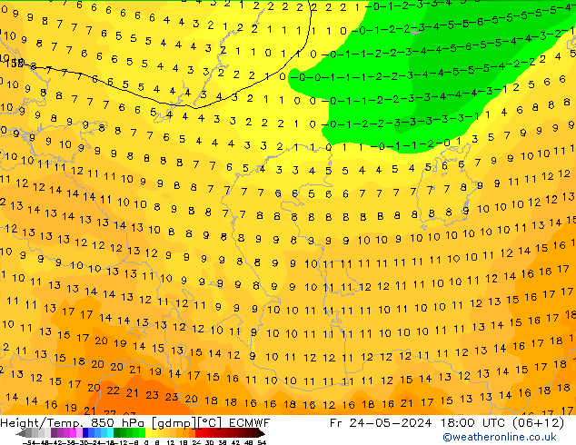 Z500/Rain (+SLP)/Z850 ECMWF pt. 24.05.2024 18 UTC