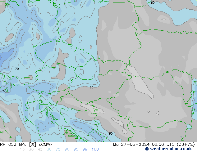 RV 850 hPa ECMWF ma 27.05.2024 06 UTC