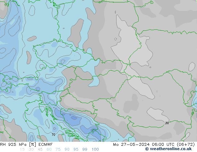 RV 925 hPa ECMWF ma 27.05.2024 06 UTC