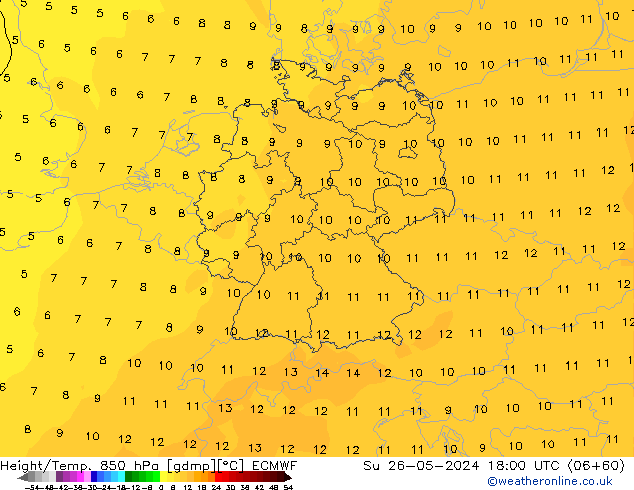 Z500/Regen(+SLP)/Z850 ECMWF zo 26.05.2024 18 UTC