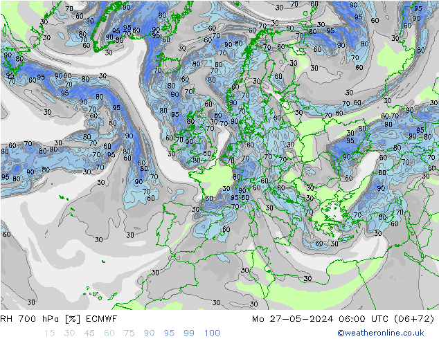 700 hPa Nispi Nem ECMWF Pzt 27.05.2024 06 UTC