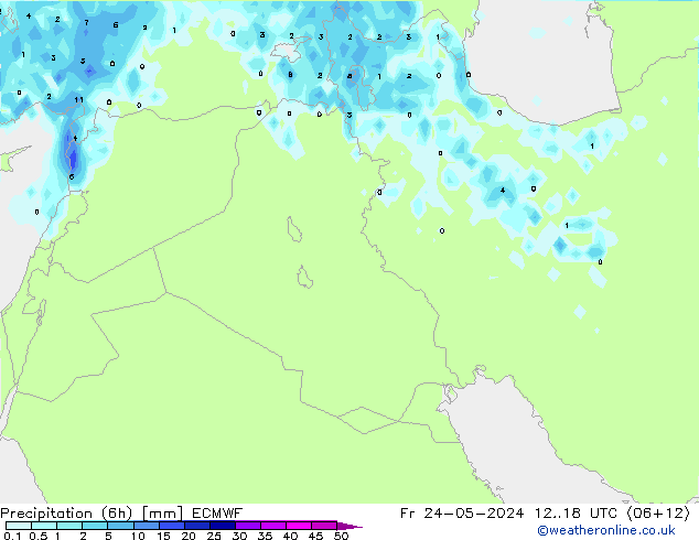 Z500/Yağmur (+YB)/Z850 ECMWF Cu 24.05.2024 18 UTC