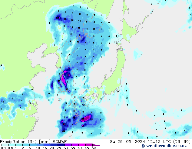  (6h) ECMWF  26.05.2024 18 UTC