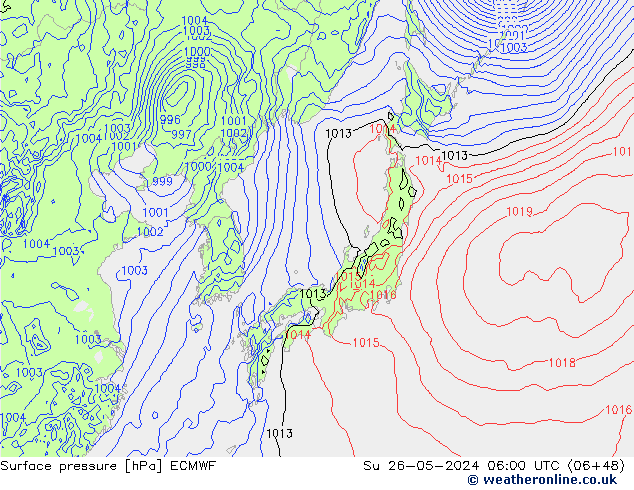      ECMWF  26.05.2024 06 UTC