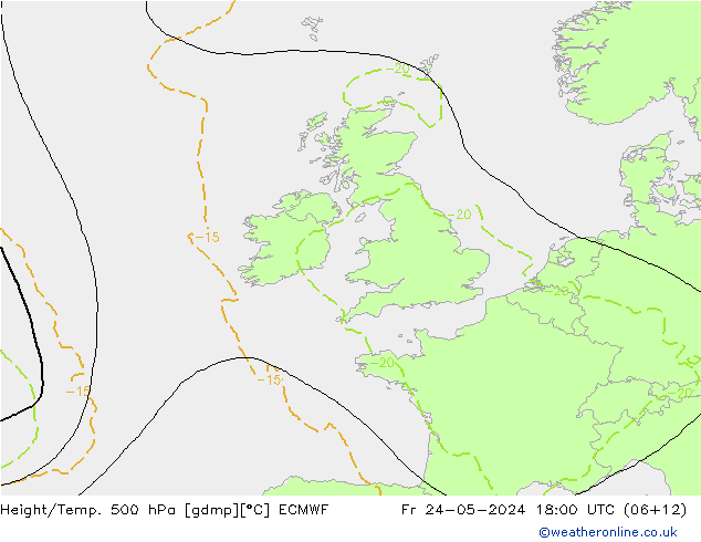 Z500/Rain (+SLP)/Z850 ECMWF Sex 24.05.2024 18 UTC