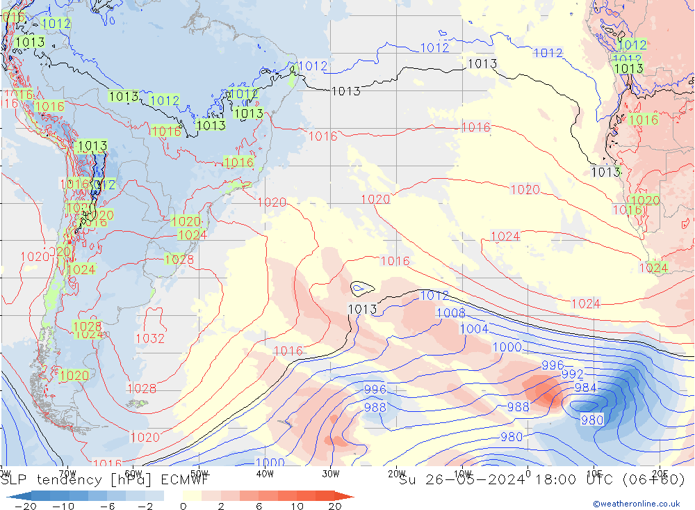 tendencja ECMWF nie. 26.05.2024 18 UTC