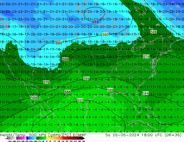 Z500/Rain (+SLP)/Z850 ECMWF So 25.05.2024 18 UTC