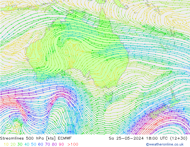  500 hPa ECMWF  25.05.2024 18 UTC