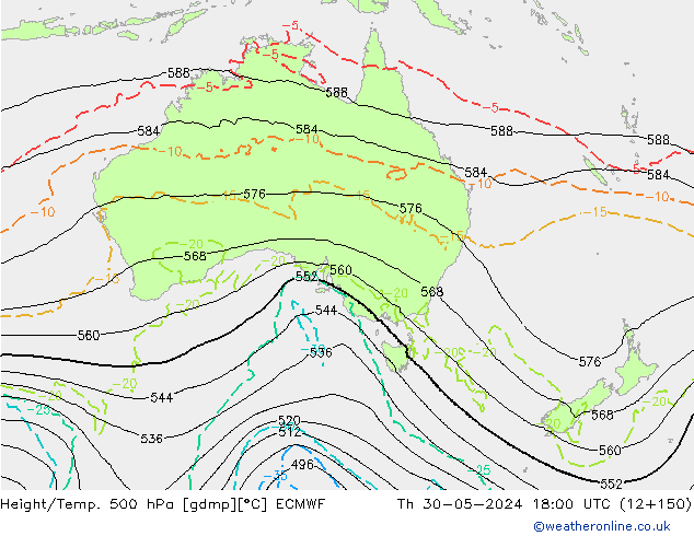 Z500/Regen(+SLP)/Z850 ECMWF do 30.05.2024 18 UTC