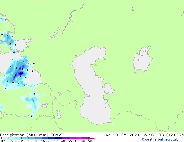 Z500/Rain (+SLP)/Z850 ECMWF ср 29.05.2024 00 UTC