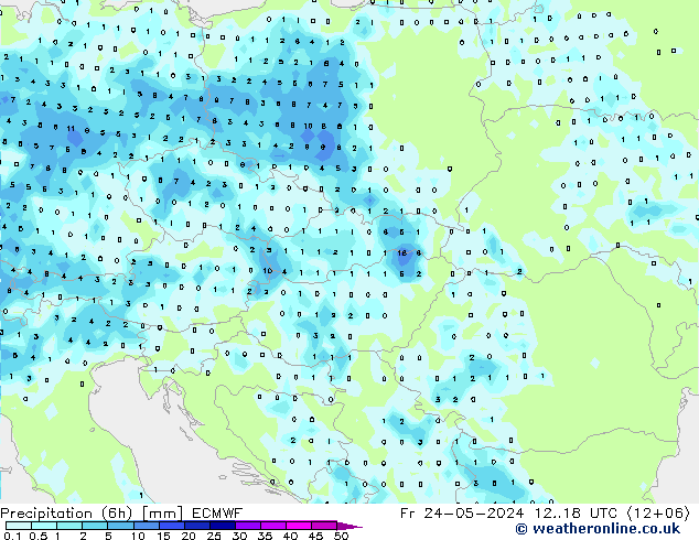 Z500/Rain (+SLP)/Z850 ECMWF  24.05.2024 18 UTC