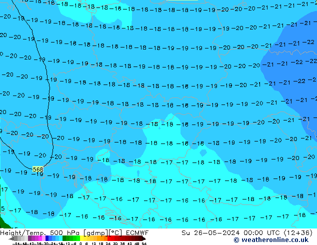 Z500/Rain (+SLP)/Z850 ECMWF Su 26.05.2024 00 UTC