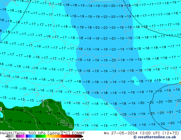 Z500/Rain (+SLP)/Z850 ECMWF Seg 27.05.2024 12 UTC