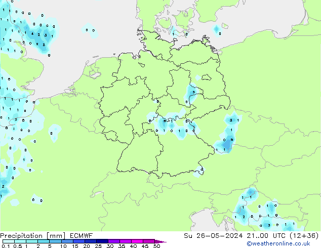 opad ECMWF nie. 26.05.2024 00 UTC