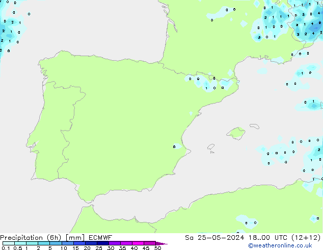 Z500/Rain (+SLP)/Z850 ECMWF So 25.05.2024 00 UTC