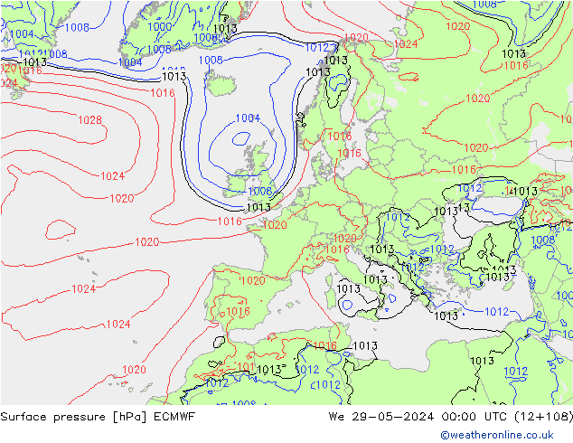      ECMWF  29.05.2024 00 UTC