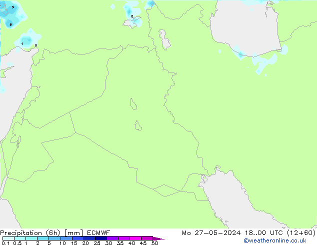 Z500/Rain (+SLP)/Z850 ECMWF Mo 27.05.2024 00 UTC