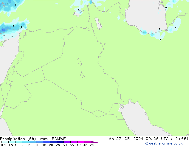 Z500/Rain (+SLP)/Z850 ECMWF пн 27.05.2024 06 UTC