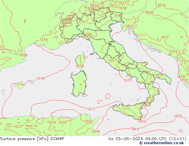      ECMWF  25.05.2024 09 UTC