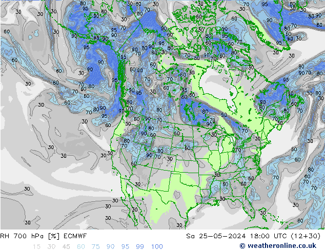 700 hPa Nispi Nem ECMWF Cts 25.05.2024 18 UTC