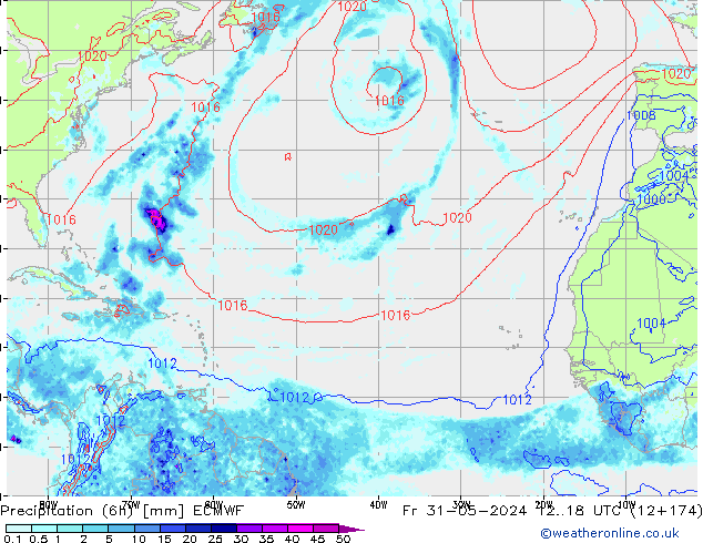 Z500/Rain (+SLP)/Z850 ECMWF пт 31.05.2024 18 UTC