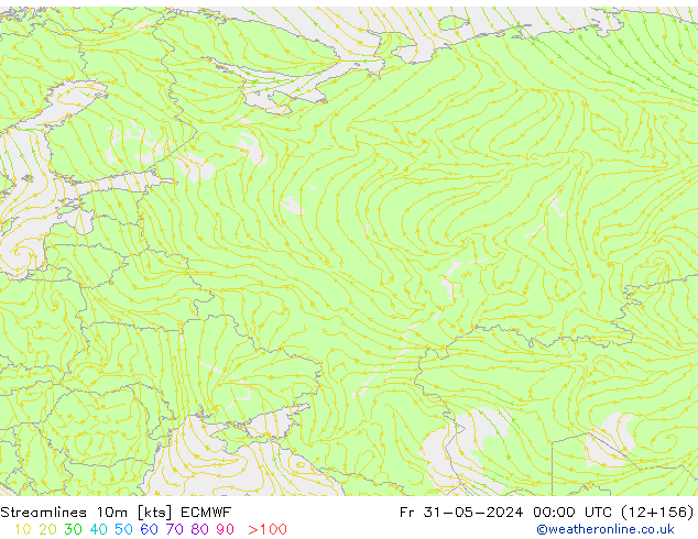  10m ECMWF  31.05.2024 00 UTC