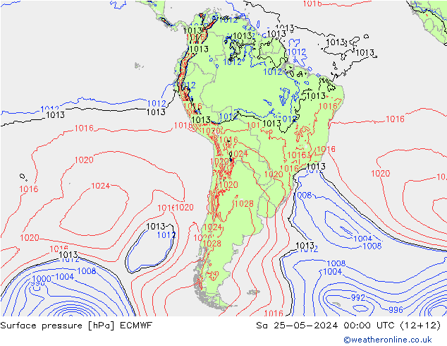      ECMWF  25.05.2024 00 UTC