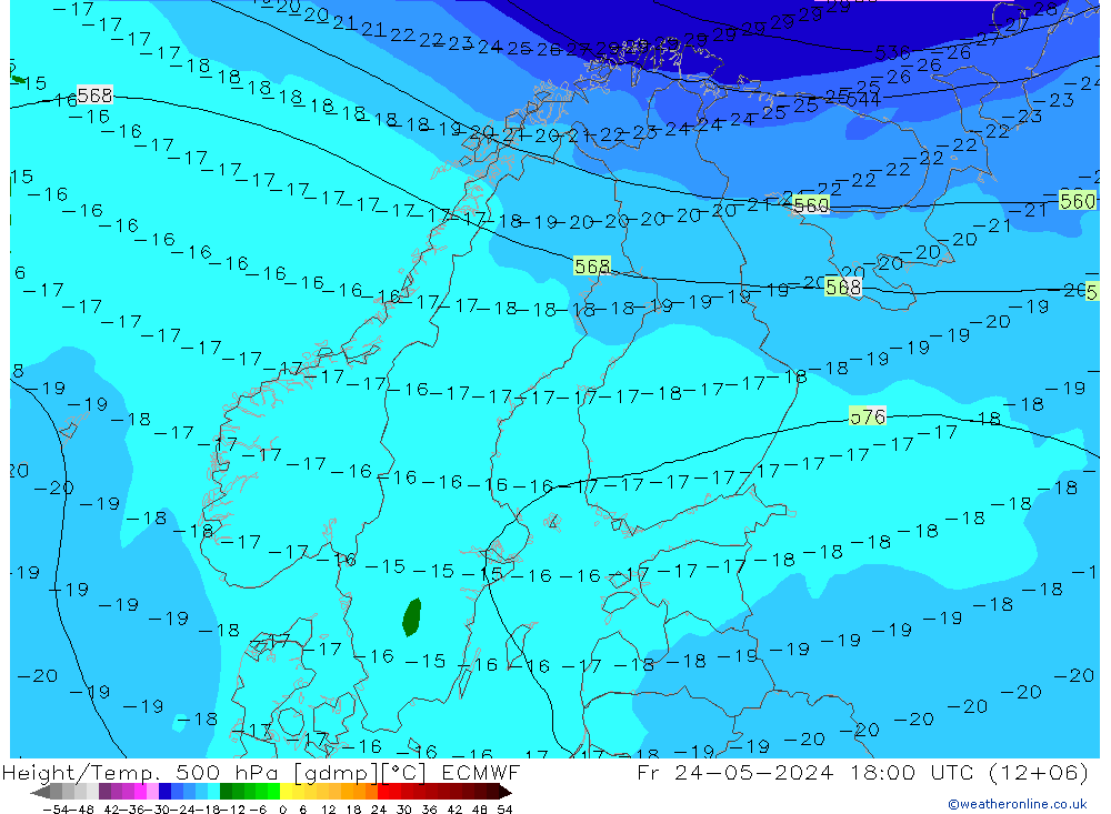 Z500/Rain (+SLP)/Z850 ECMWF Sex 24.05.2024 18 UTC